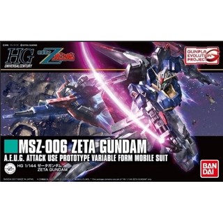 BANDAI 萬代 HGUC 1/144 203 40週年紀念第1彈 MSZ-006 Z鋼彈 ZETA GUNDAM