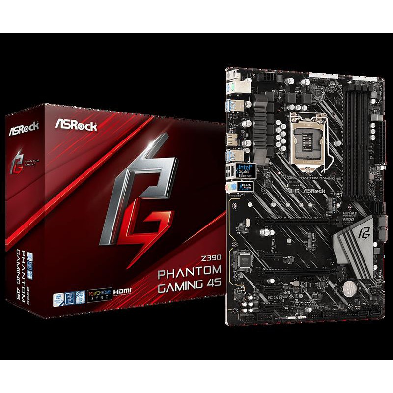 華擎 ASRock Z390 Phantom Gaming 4S 主機板