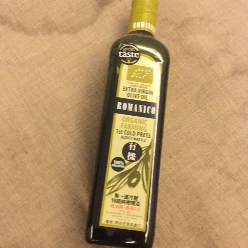 第一道冷壓特級有機純橄欖油