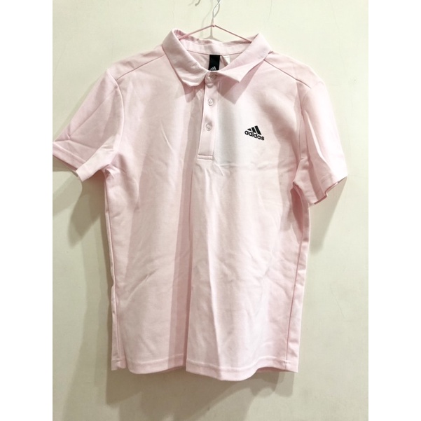 Adidas 全新 粉色 短袖 男款 POLO衫