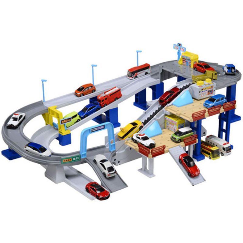 【TOMICA WORLD 交通世界】新高速道路組 不附車(小汽車 場景)