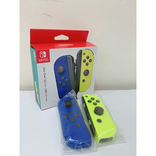 【現貨不用等】NS Switch 任天堂 原廠 JOYCON 手把 電光黃/藍 Joy-Con 左右手把 黃藍 藍黃