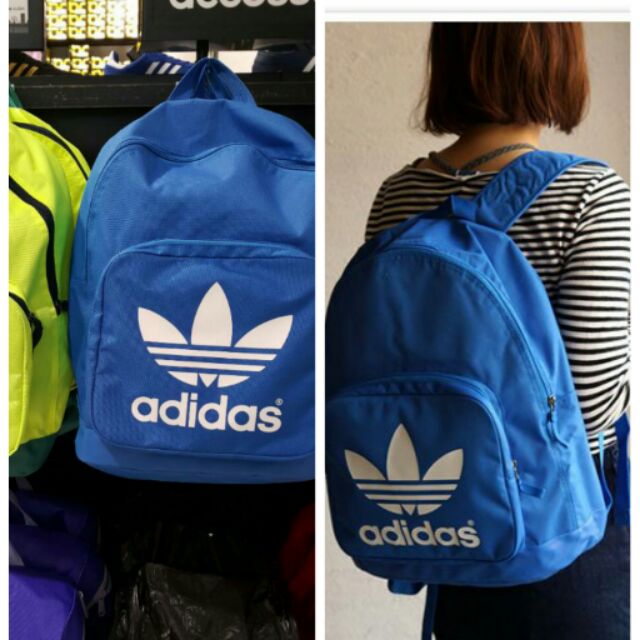 Adidas originals 背包 後背包 藍色款