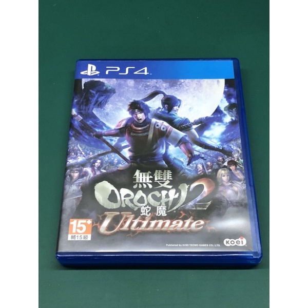 （24H內出貨） PS4 二手遊戲片 無雙OROCHI 蛇魔2 Ultimata (中文版）