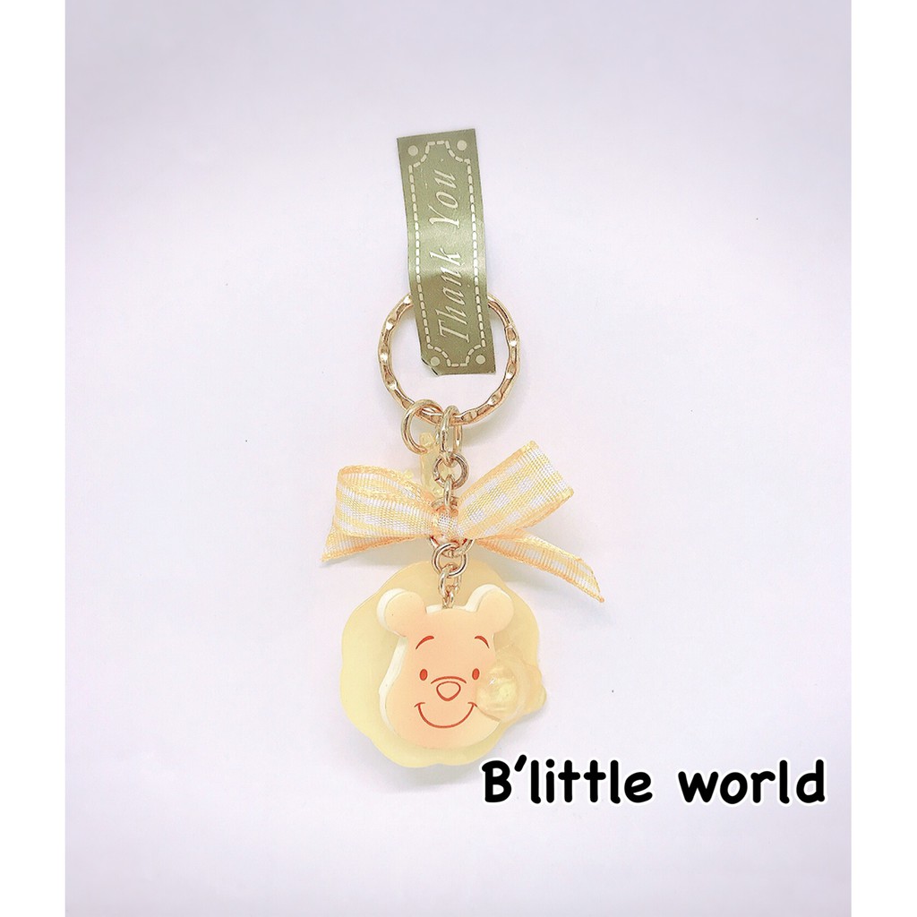 *B' Little World *[現貨]東京迪士尼園區限定/小熊維尼鬆餅鑰匙圈/東京連線