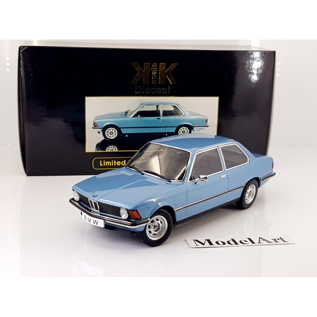 1:18 KK Scale BMW 318(E21) 1975 Blue水藍 全球限量1500台『現貨』