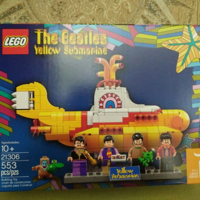 全新Lego 21306 The Beatles Yellow  Submarine