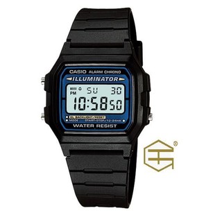 【天龜】CASIO 復古潮流冷光電子錶 F-105W-1A