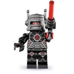 LEGO 8833 抽抽樂 Minifigures Series 8  第8季 1號 邪惡機器人【玩樂小舖】