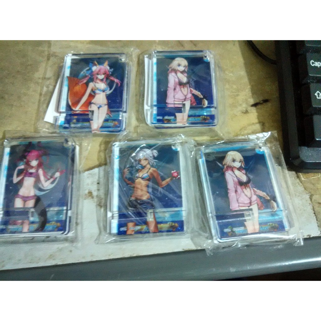 5個動漫立牌 Fate / EXTELLA fgo wada 吊飾 壓克力 立牌 泳裝 Vol.1 &amp; Vol.2