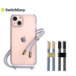 SwitchEasy iPhone 13/Pro/Max PLAY 防摔 潮流掛繩透明殼 (吊繩殼、背帶殼)