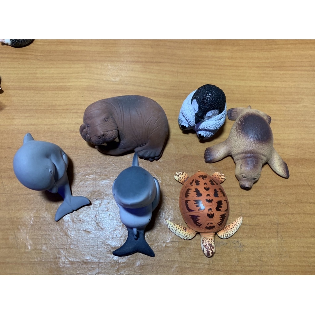 【虎爺の玩具】休眠海洋動物園 第一彈 全6種