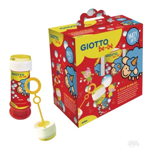 【義大利 GIOTTO】寶寶吹泡泡派對組6入 義大利製造