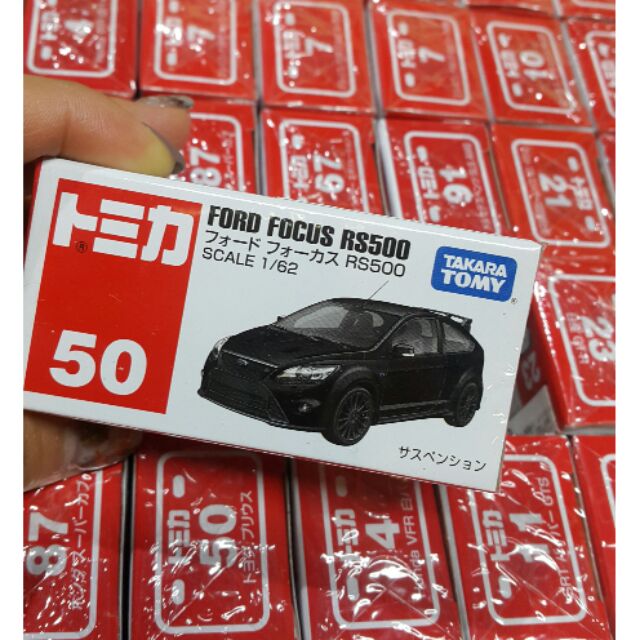 【S236】小車基地 TOMICA NO.50 FORD FOCUS RS500