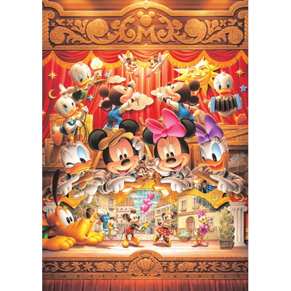 玩具寶箱 - Disney 迪士尼拼圖 極小片 1000片 戀愛的活動木偶 DW-1000-470