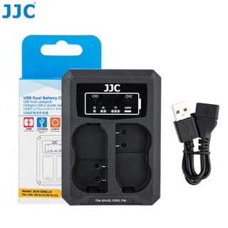 JJC Nikon EN-EL15c 相機電池充電器 Zf Z8 Z7 II Z6III II Z6 Z5II D850