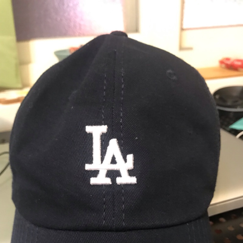 MLB 老帽 LA刺繡深藍