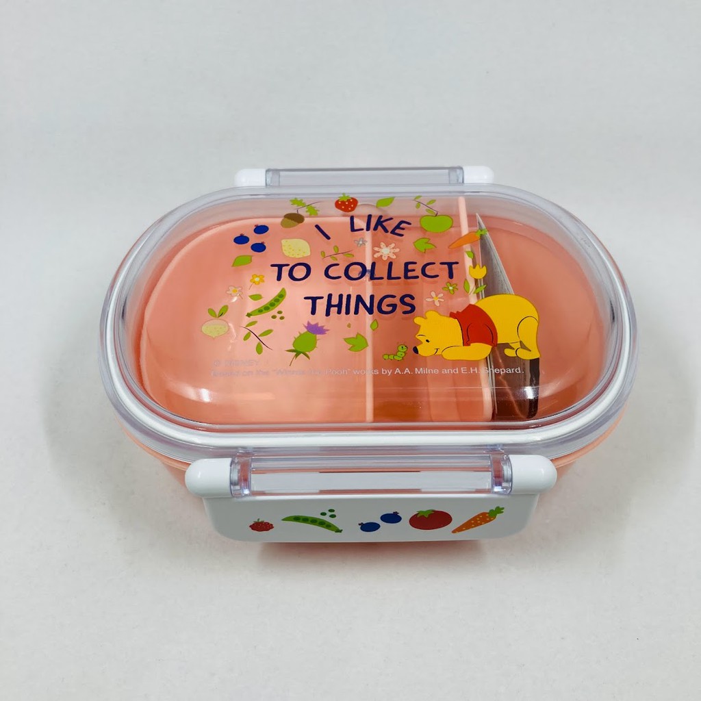 【玩潮日貨】*現貨*日本製 SKATER 360ML 維尼熊 小熊維尼 樂扣 保鮮盒 餐盒 便當盒 野餐盒