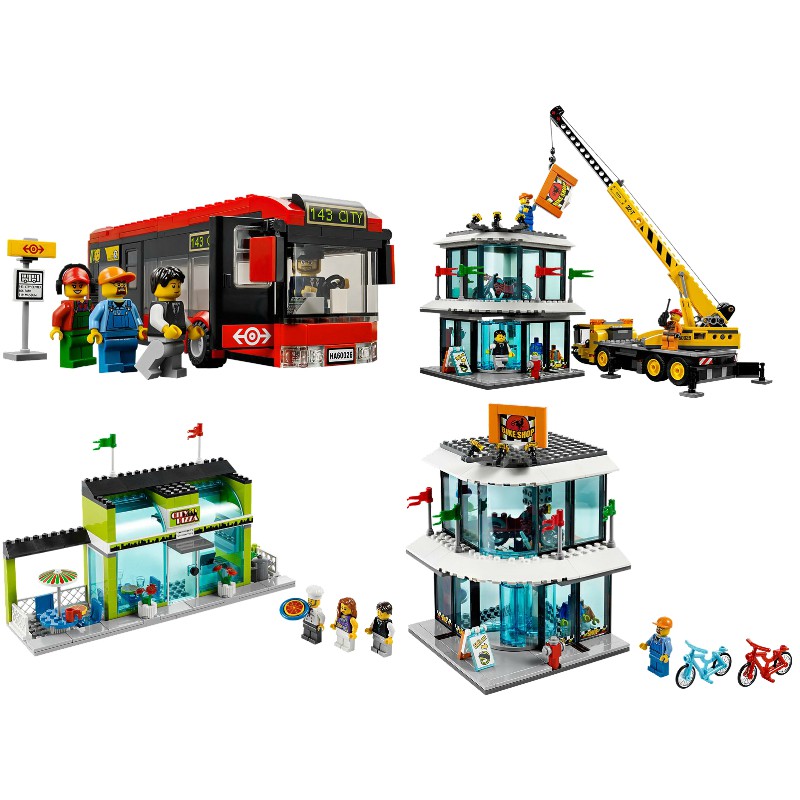 lego city town square set 60026