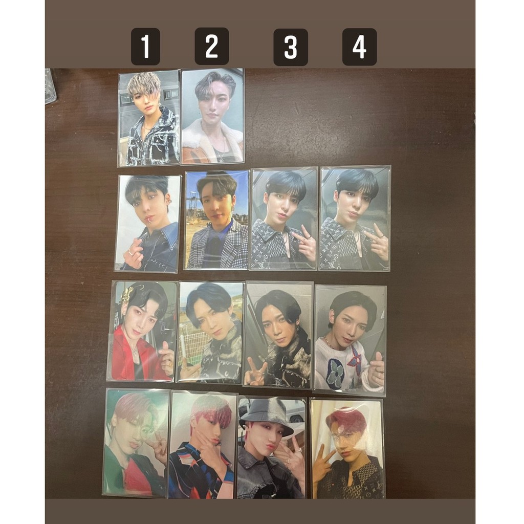 ⚓現貨⚓ATEEZ 迷你六輯 ZERO : FEVER Part.2 專輯小卡 弘中星和潤浩呂尚崔傘友榮鍾浩