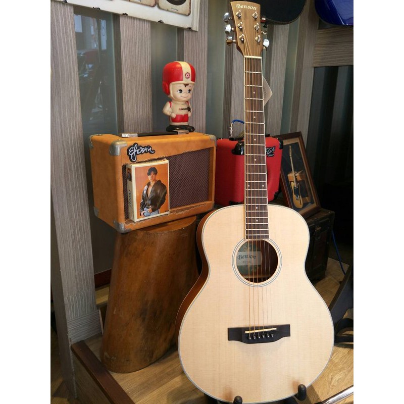 【鳳山名人樂器】Benson BGS-MA1 雲杉合板 38吋旅行吉他