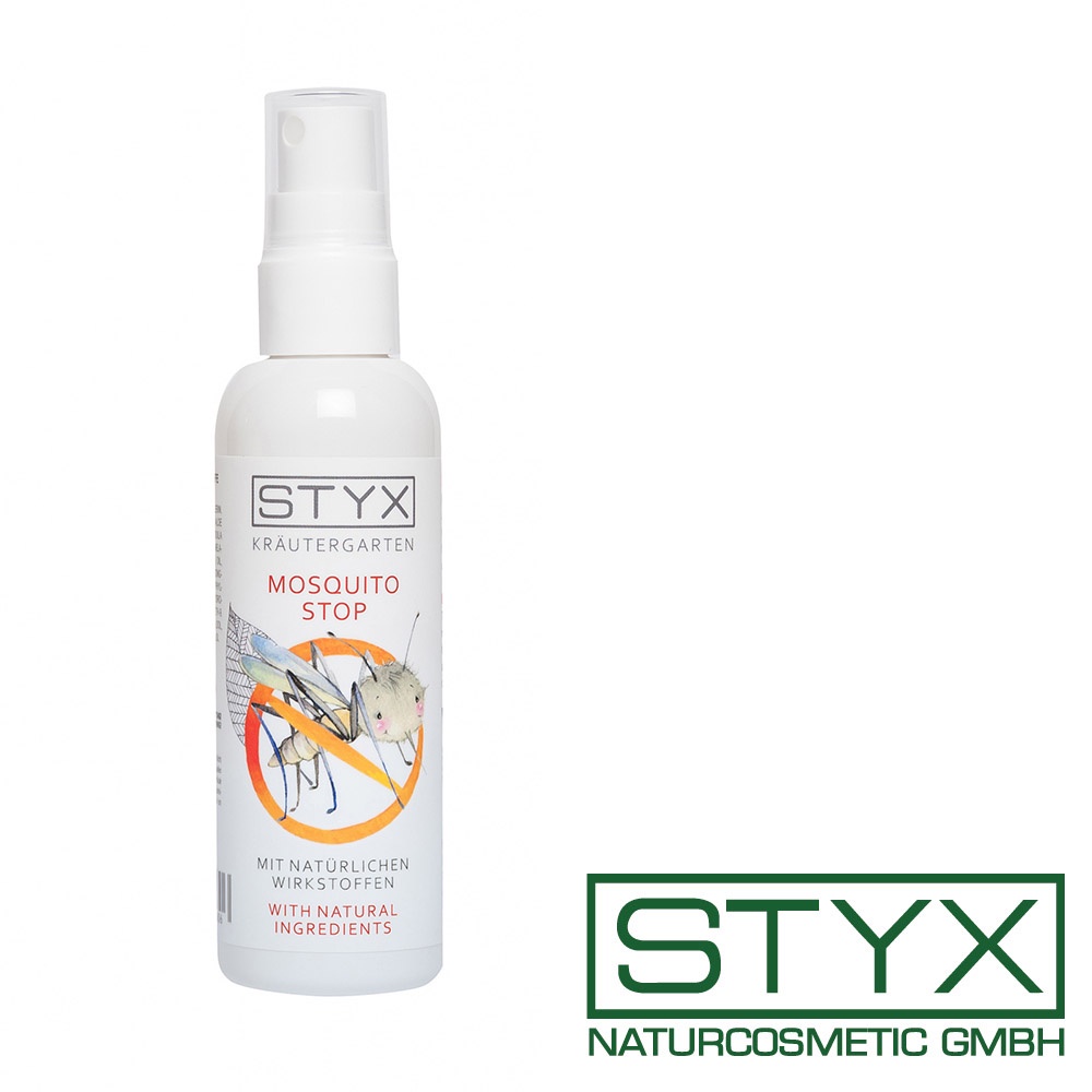 STYX 詩蒂克 精油防蚊液100ml 奧地利原廠官方授權 天然防護 柑橘清香