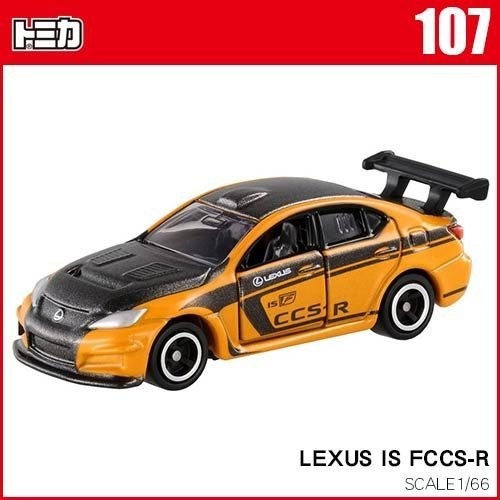 【3C小苑】TM 107A 471004 麗嬰 日本 TOMICA 多美小汽車 LEXUS IS FCCS-R 模型