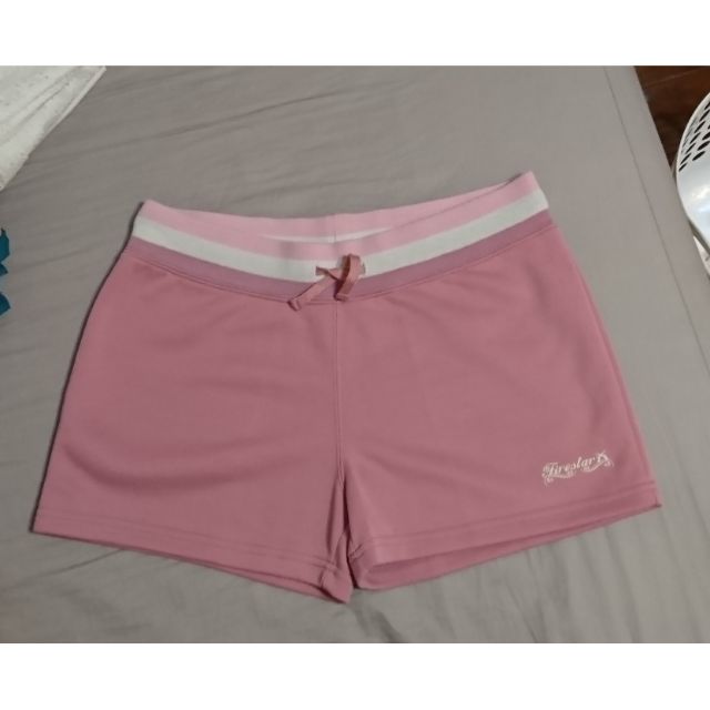運動品牌firestar粉紅色小短褲運動褲休閒褲