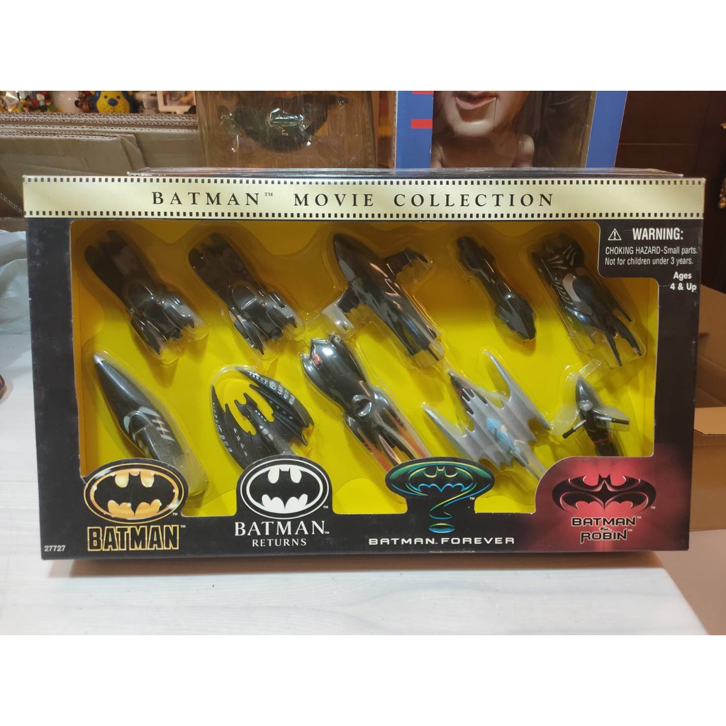 全新 Kenner 蝙蝠俠 1997 Batman Movie Collection 歷代蝙蝠車