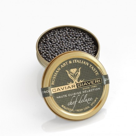 (大包裝)義大利 TRANSMONTANUS 太平洋白鱘魚上等魚子醬 CAVIAR GIAVERI【生鮮預定代購品】