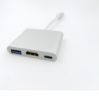 全新 TYPE-C 轉 HDMI USB3.1 多功能轉接器 手機 接電視 邊玩邊充電