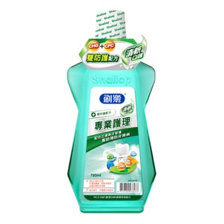 刷樂 專業護理漱口水(清新口味) 750ml x 2【家樂福】