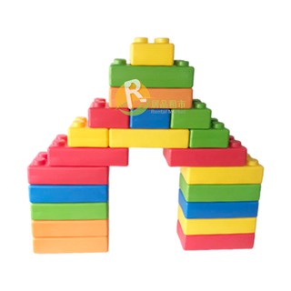 【居品租市】※專業出租平臺 - 嬰幼玩具※ Weplay 歡樂大積木 - 家庭組 (45塊)