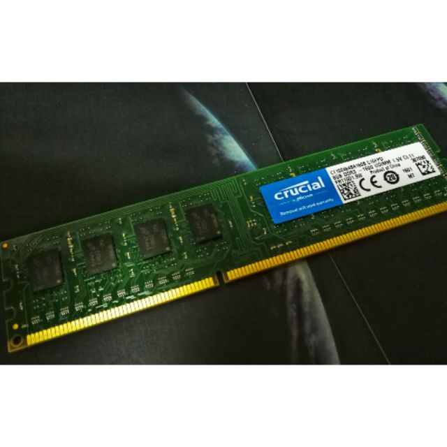 美光 crucial 8GB DDR3 1600