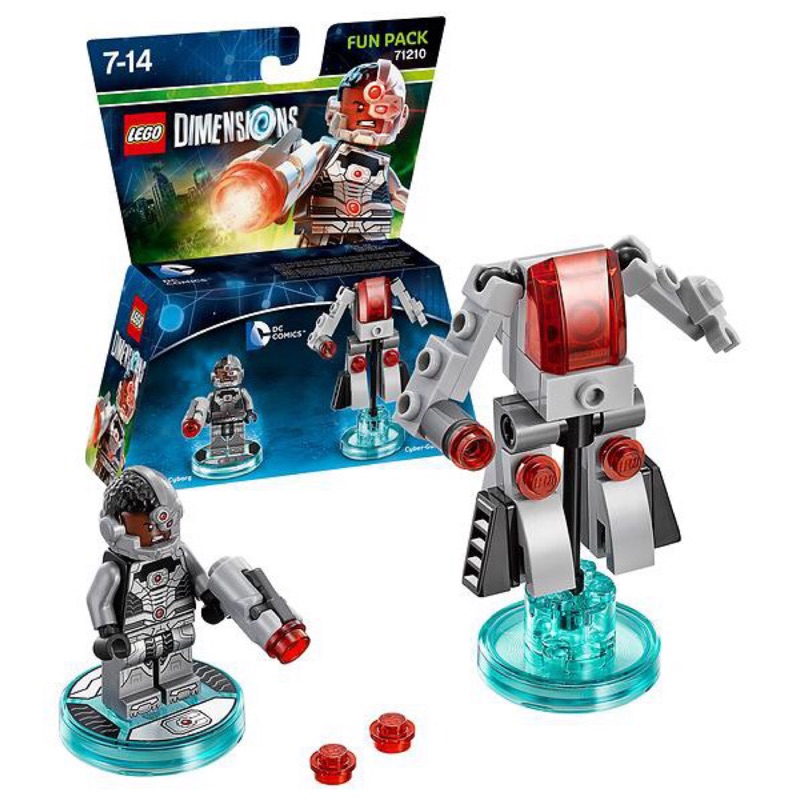 LEGO 樂高次元 Dimensions 71210 鋼骨 Cyborg Fun Pack