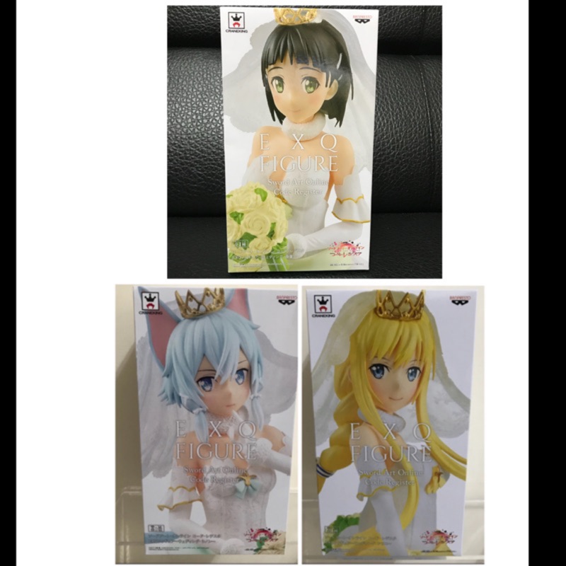 日本景品/詩乃公仔/刀劍神域公仔/婚紗愛麗絲公仔/婚紗詩乃公仔/桐谷直葉婚紗公仔/詩乃婚紗公仔/愛麗絲婚紗公仔