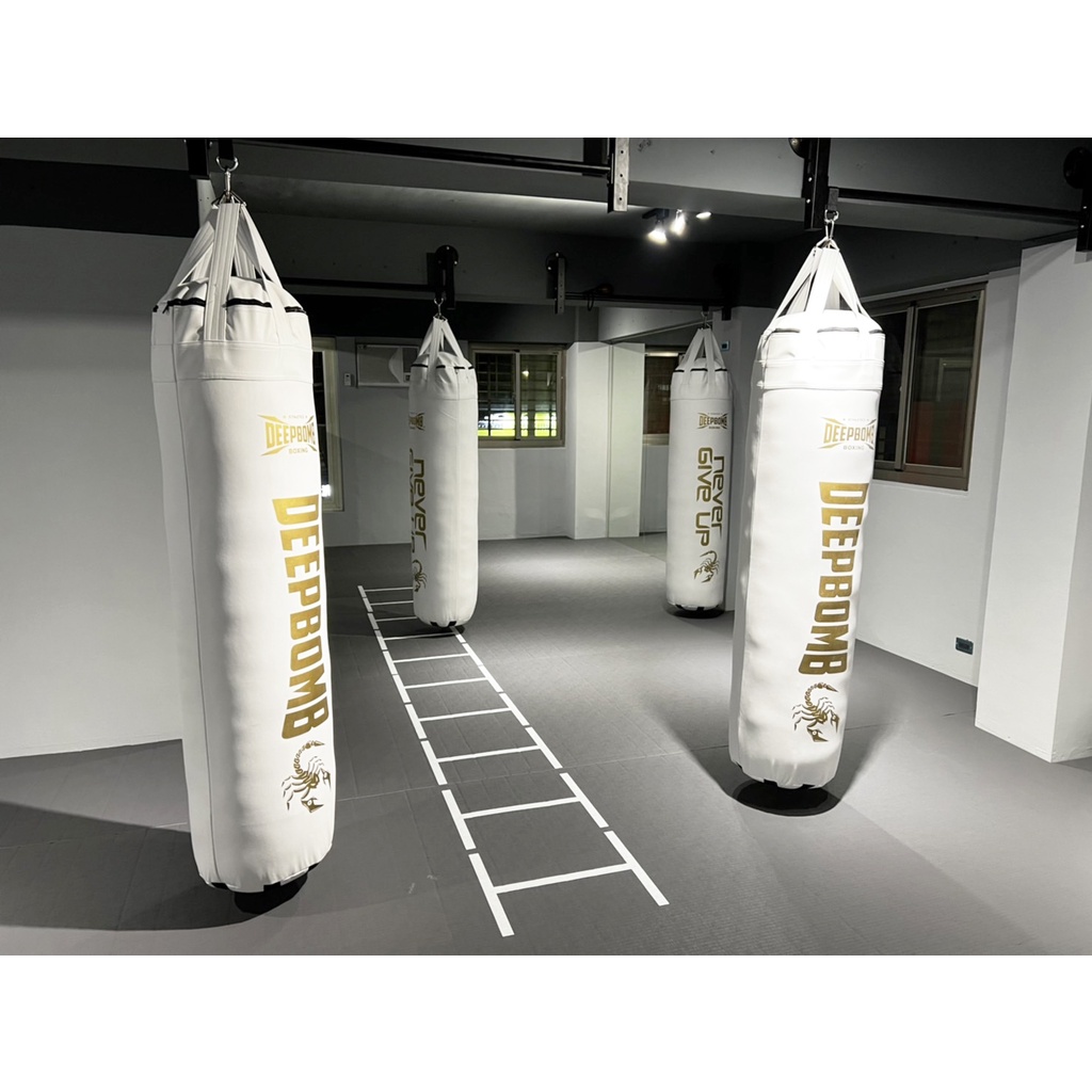 [古川小夫] DEEPBOMB 沙包 拳擊 頂級專業沙包 泰拳沙包 沙袋 健身房 175cm-85kg 白金 台灣製造