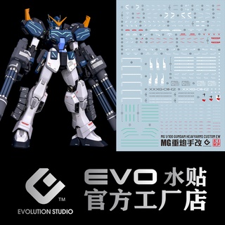 【Max模型小站】EVO MG(52) 重灌鋼彈改 EW 無盡華爾滋 螢光水貼