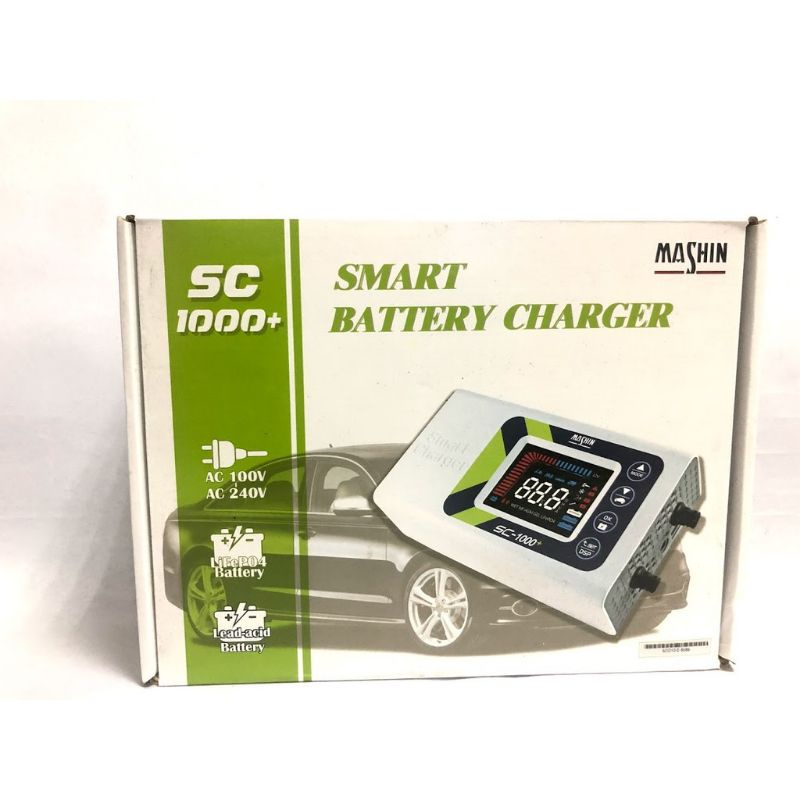 免運費 麻新電子 SC1000 SC-1000+ 智能型雙電壓鉛酸電池充電器