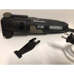 二手良品 ROCKWELL 羅克威爾 F30 磨切機 高效率3.5A大功率 六段調速 超低震動 免板手可拆鋸片