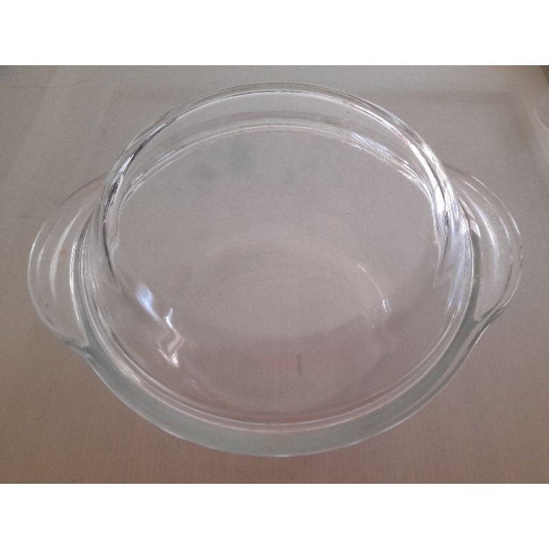 《二手品》玻璃碗帶蓋 微波爐可用 沙拉碗 泡麵碗 蒸蛋碗