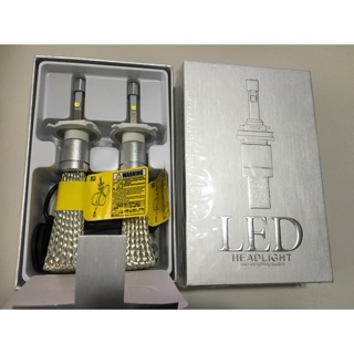 H4 40W亮度4800流明6000K白光 LED大燈泡