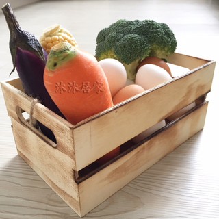 *沐沐居家*現貨 小木箱 / 蔬果盒 / 信件收納 / 復古木箱 / 收納箱 / 園藝置物箱 / 田園風木盒 / 收納盒