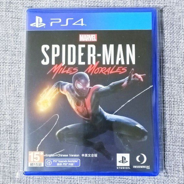 【沛沛電道⚡】PS4 漫威蜘蛛人 邁爾斯 麥爾斯  MARVELS SPIDER MAN 中文版 可面交 遊戲片