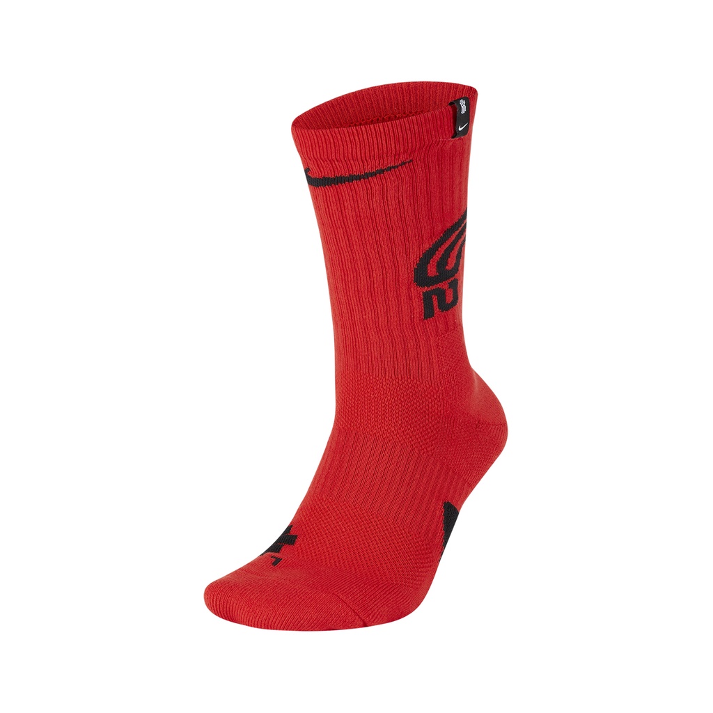 Nike 襪子 Kyrie Elite Socks 紅 黑 男女款 籃球 長襪 【ACS】 SK0077-677