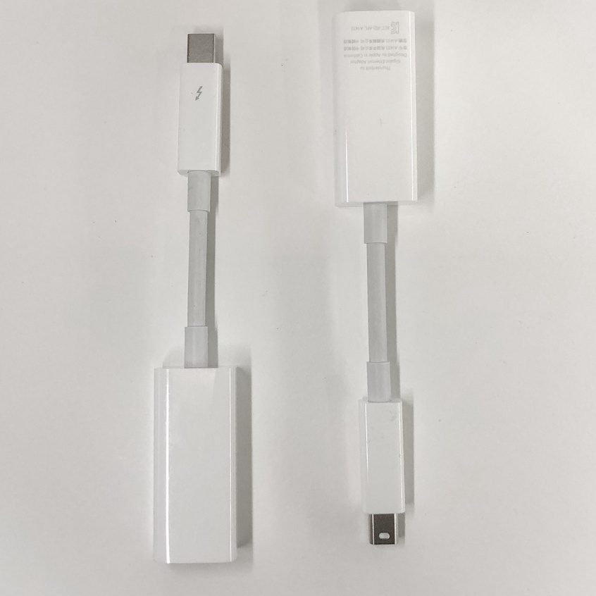 Thunderbolt 對 Gigabit 乙太網路轉換器 Apple 原廠 網路轉換器 Mac iMac 擴充轉換器