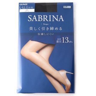 平井涼子*日本製 GUNZE 郡是Sabrina 13HPA 加壓 美肌顯瘦 透膚絲襪 SB420