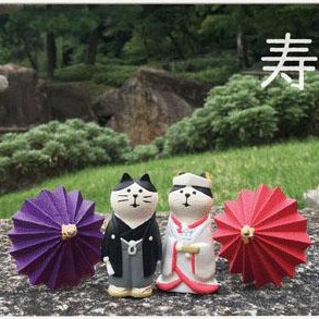 日本 新品現貨日式婚禮comber 和裝貓療育擺飾婚禮小物送客禮伴娘禮紀念小物白無垢和服婚禮 蝦皮購物