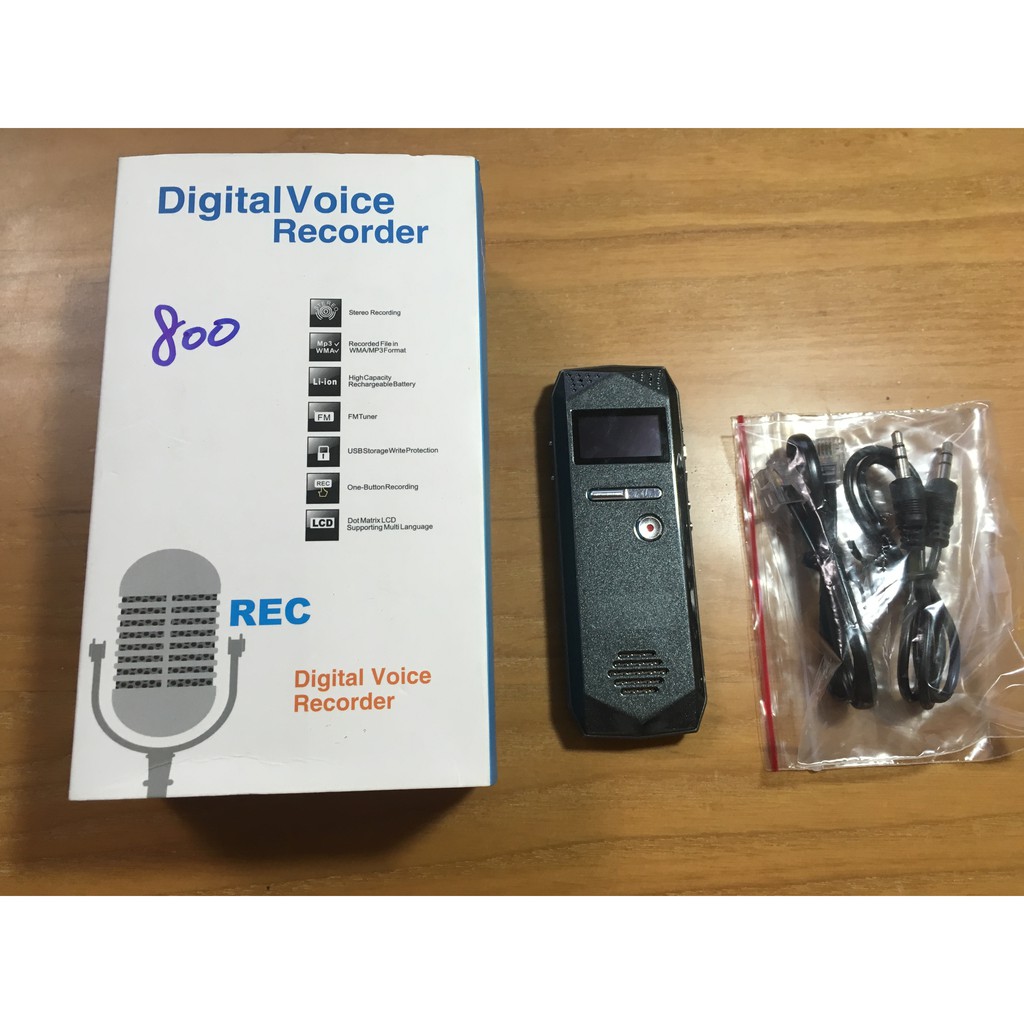 Digital Voice Recorder 全能外語美語班 購入 錄音筆 MP3撥放器 8GB