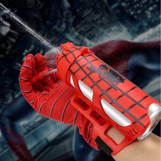 超凡蜘蛛俠發射器手腕可噴絲吐絲噴水噴射蛛絲蛛網手套兒童玩具
